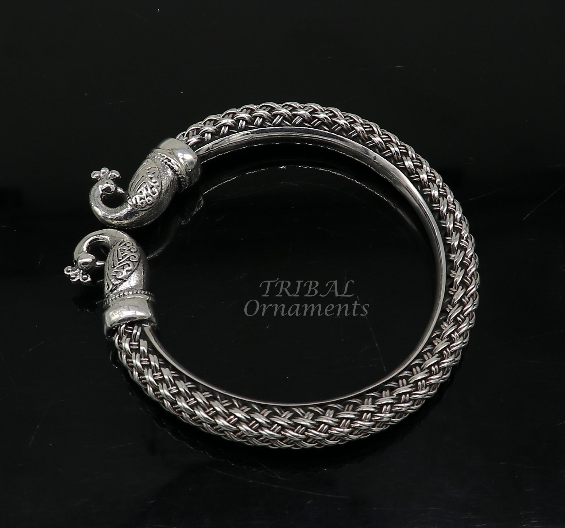 Cuff Kada- Engravable – Krysaliis Solid Silver