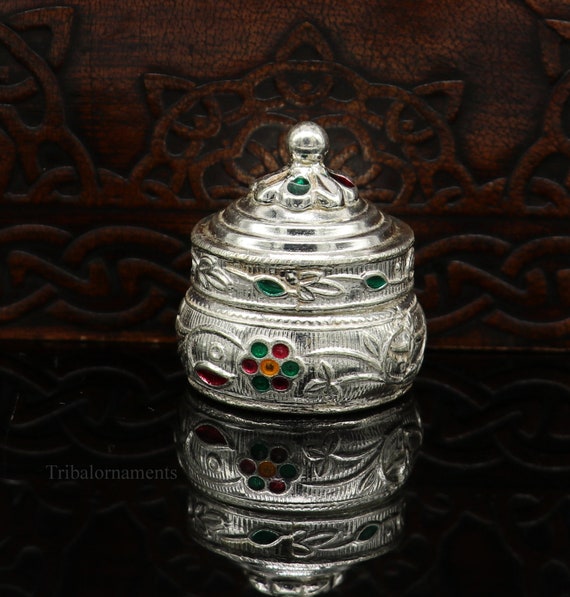 Solid Sterling Silver Unique Antique Design Handmade Brides