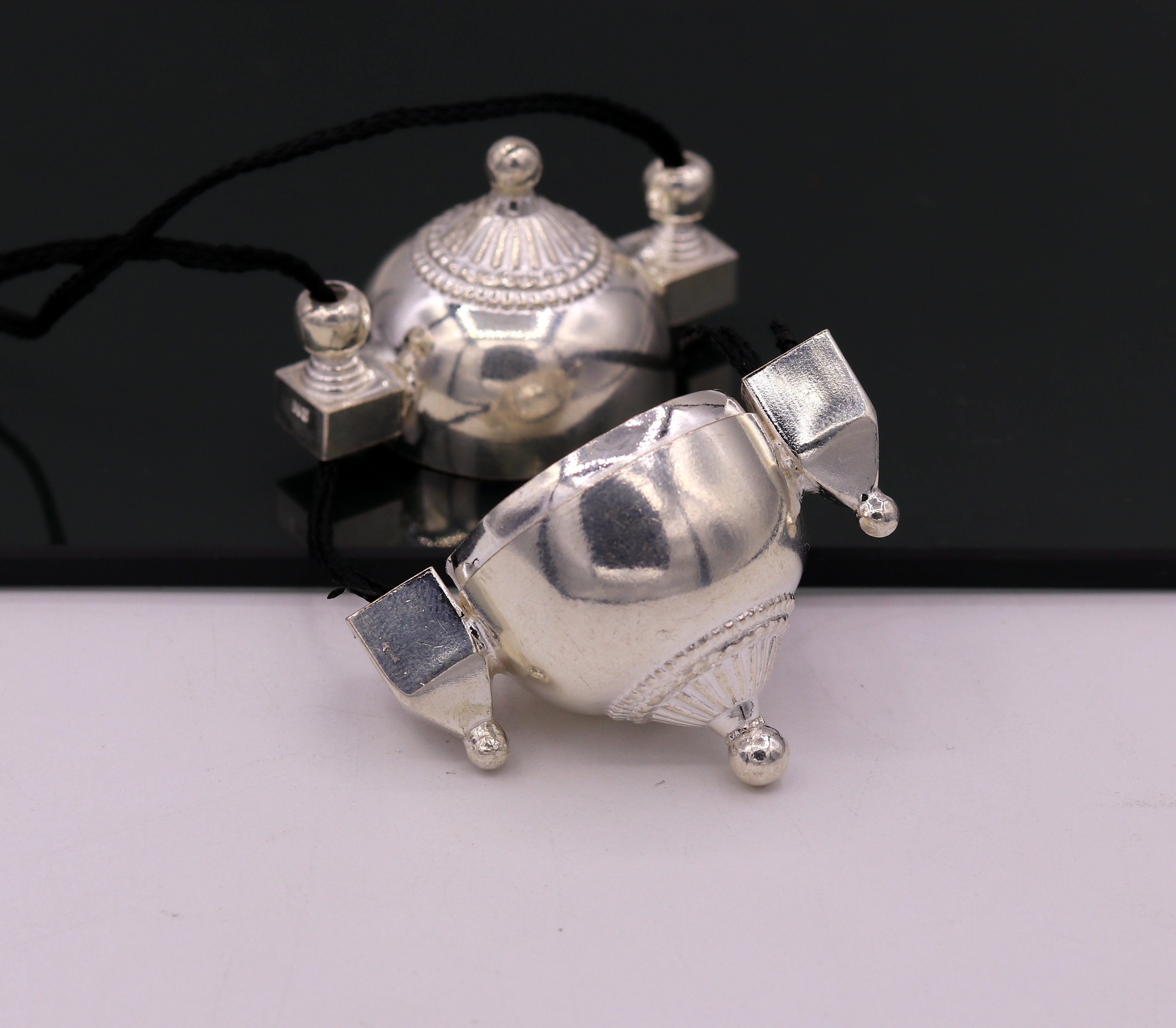 インドのシヴァ神リンガムボックスコンテナボックススターリング