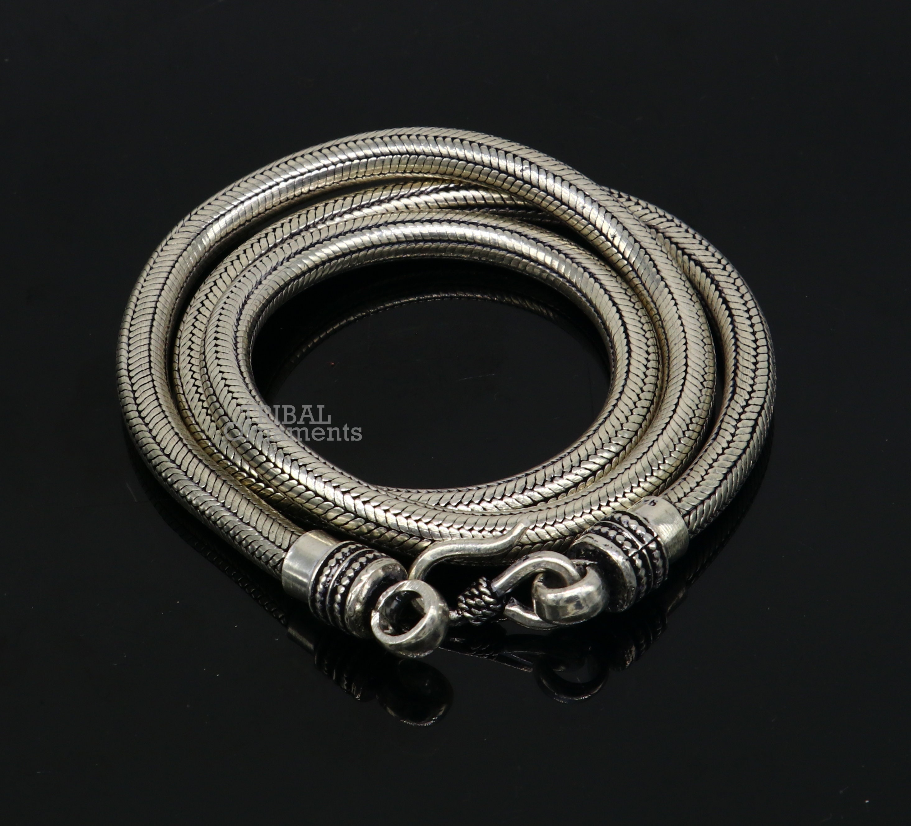 made in dirty ネックレス（SV925×brass） Empty cup chain-Empty rhinestone chain SS5-SS9(1.7-2.5mm