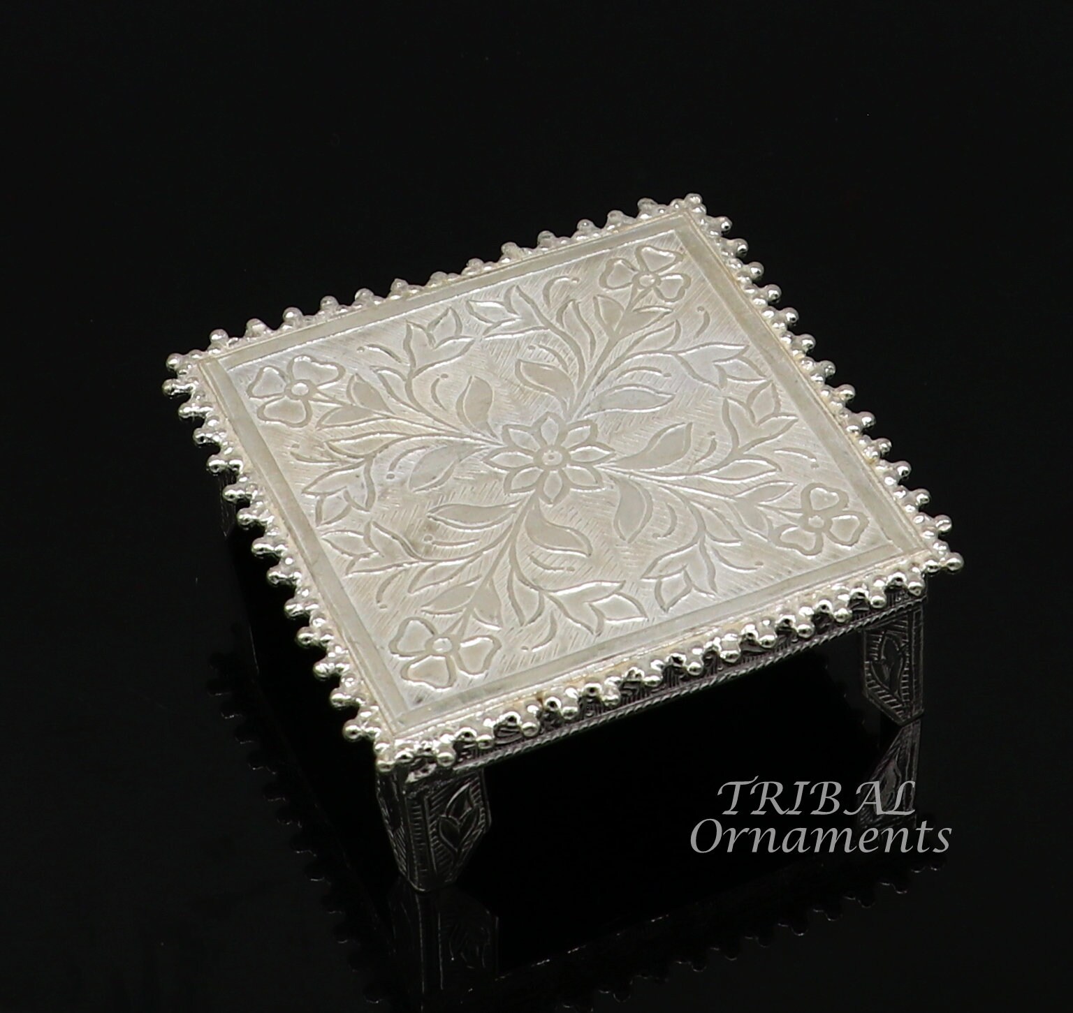 2.5 Vintage Design Sterling Silver Handmade Customize Small 2.5 Vintage Design Sterling Silver Handmade Customize Small
