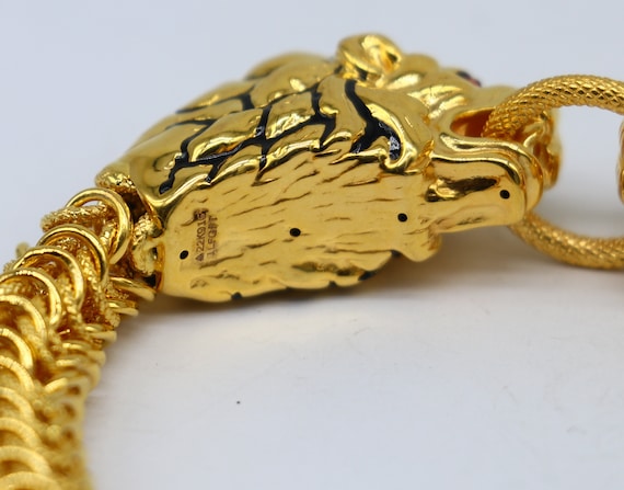 Mens bracelet hotsell lion head