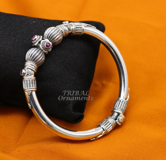 One Of The Most Unique Vintage Sterling Silver Temple Bracelet One Of The Most Unique Vintage Sterling Silver Temple Bracelet