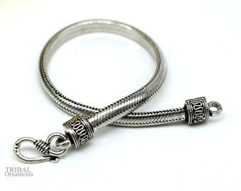 ☆TATIANA☆ Silver 925 Modern Flat Snake Chain Bracelet BR17 MUSINSA | TATIANA (Silver 925) Glazed Snake Chain Bracelet