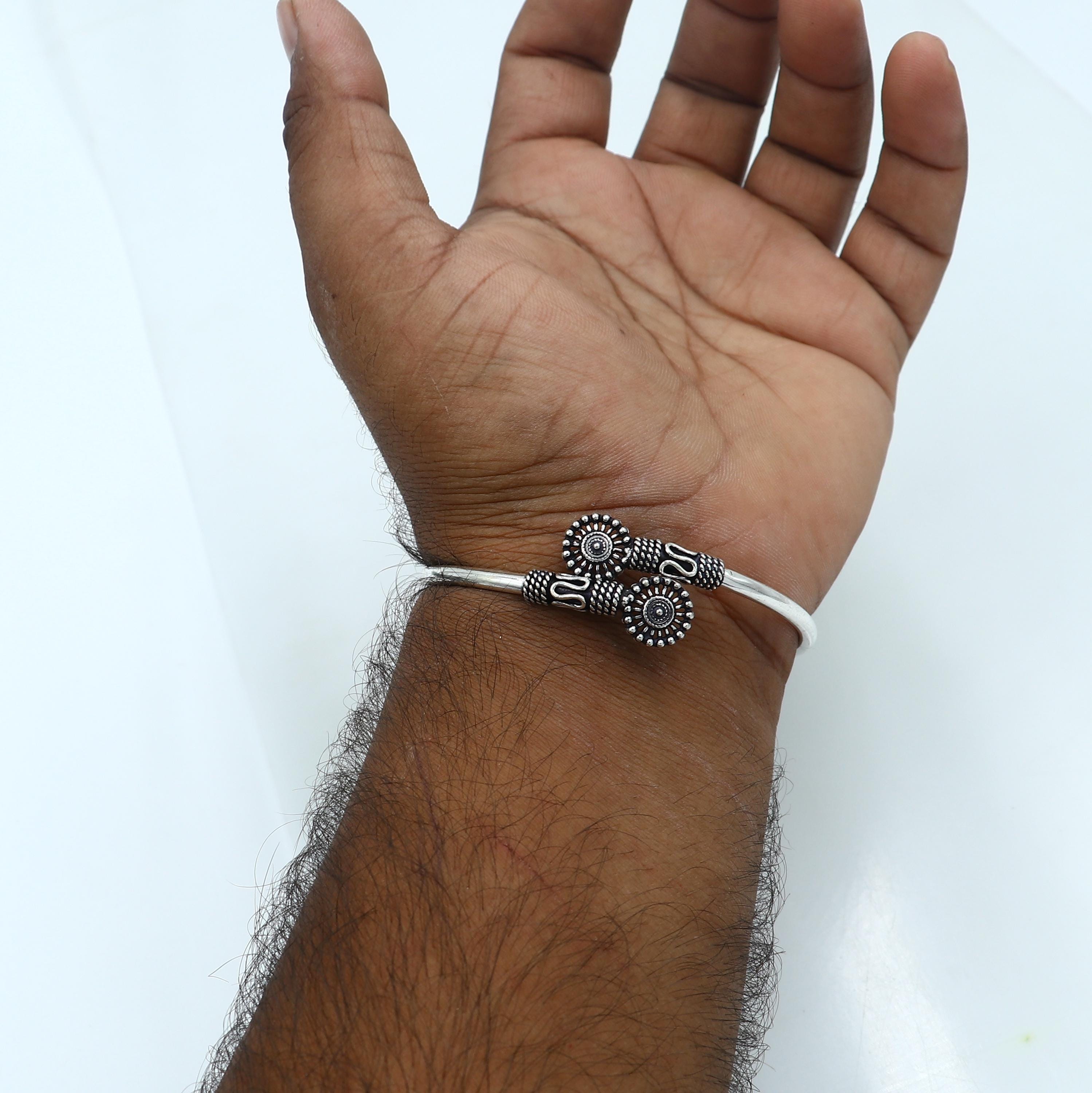 Silver Hook Bangle Bracelets – Betterjewelry