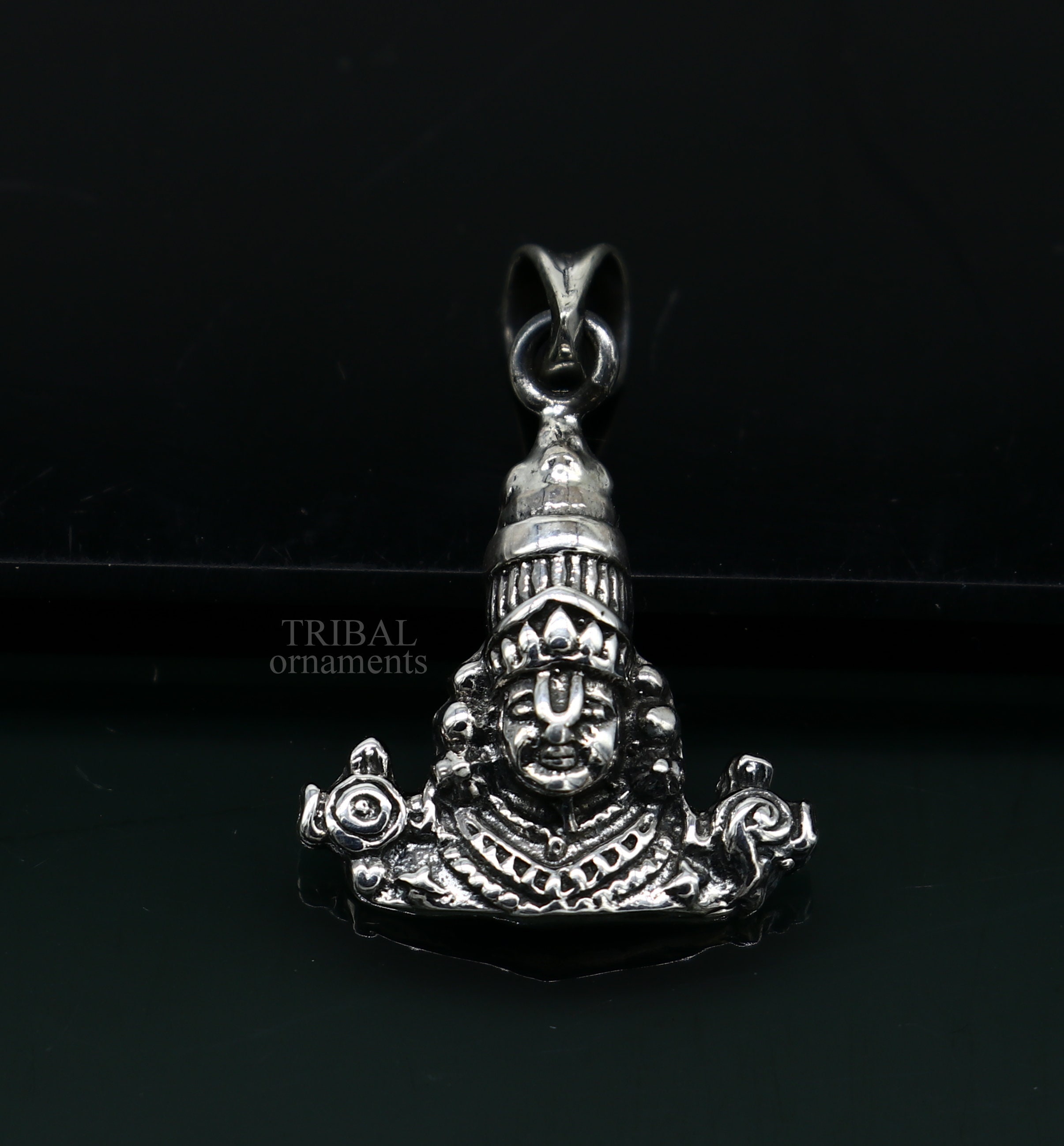 925 Sterling Silver Vintage Stylish Hindu Idol Tirupati Balaji - Etsy