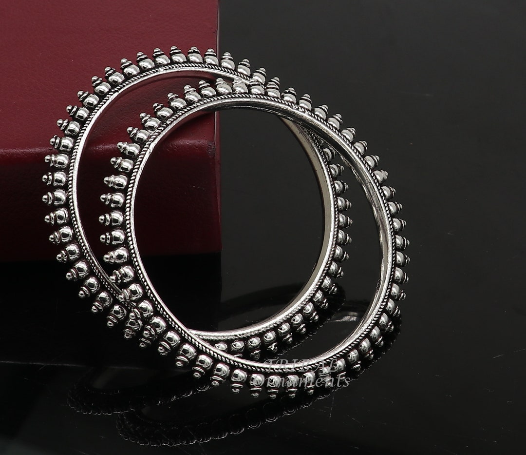 アクセサリー OX JEWELRY High-End SILVER CURVE BANGLE OX JEWELRy Silver Curve Bangle | MB -there is a