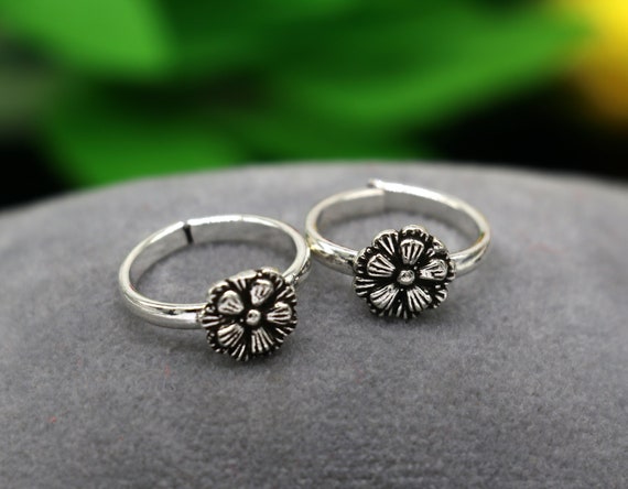 925 Sterling Silver Excellent Vintage Floral Design Handmade