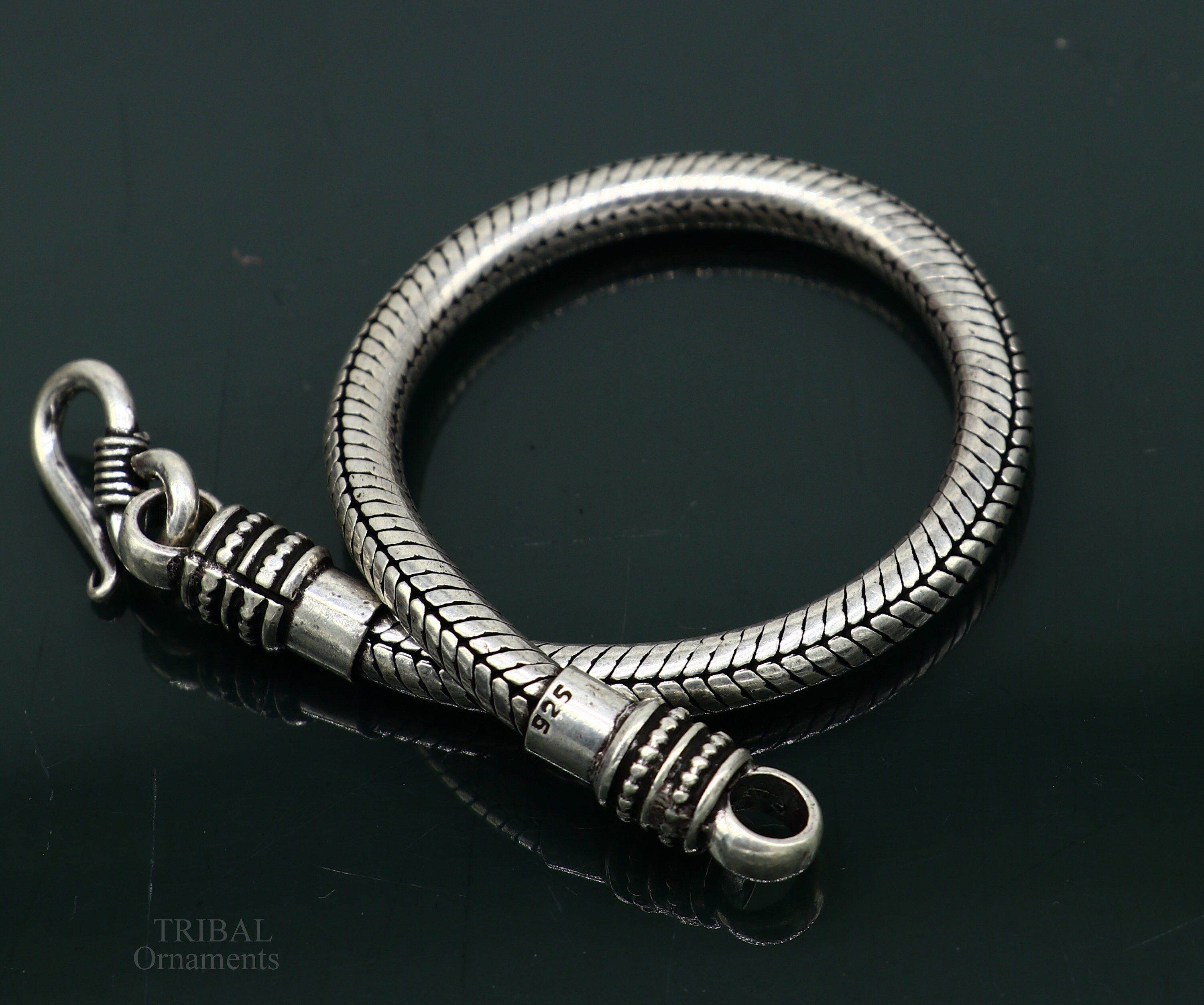 Antique Silver Chain Bracelet – PRY
