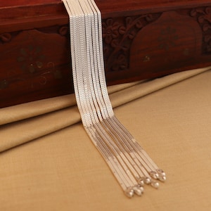 10.5&quot; 925 sterling silver stylish chain anklets foot bracelet ,ankle bracelet belly dance jewelry ank743