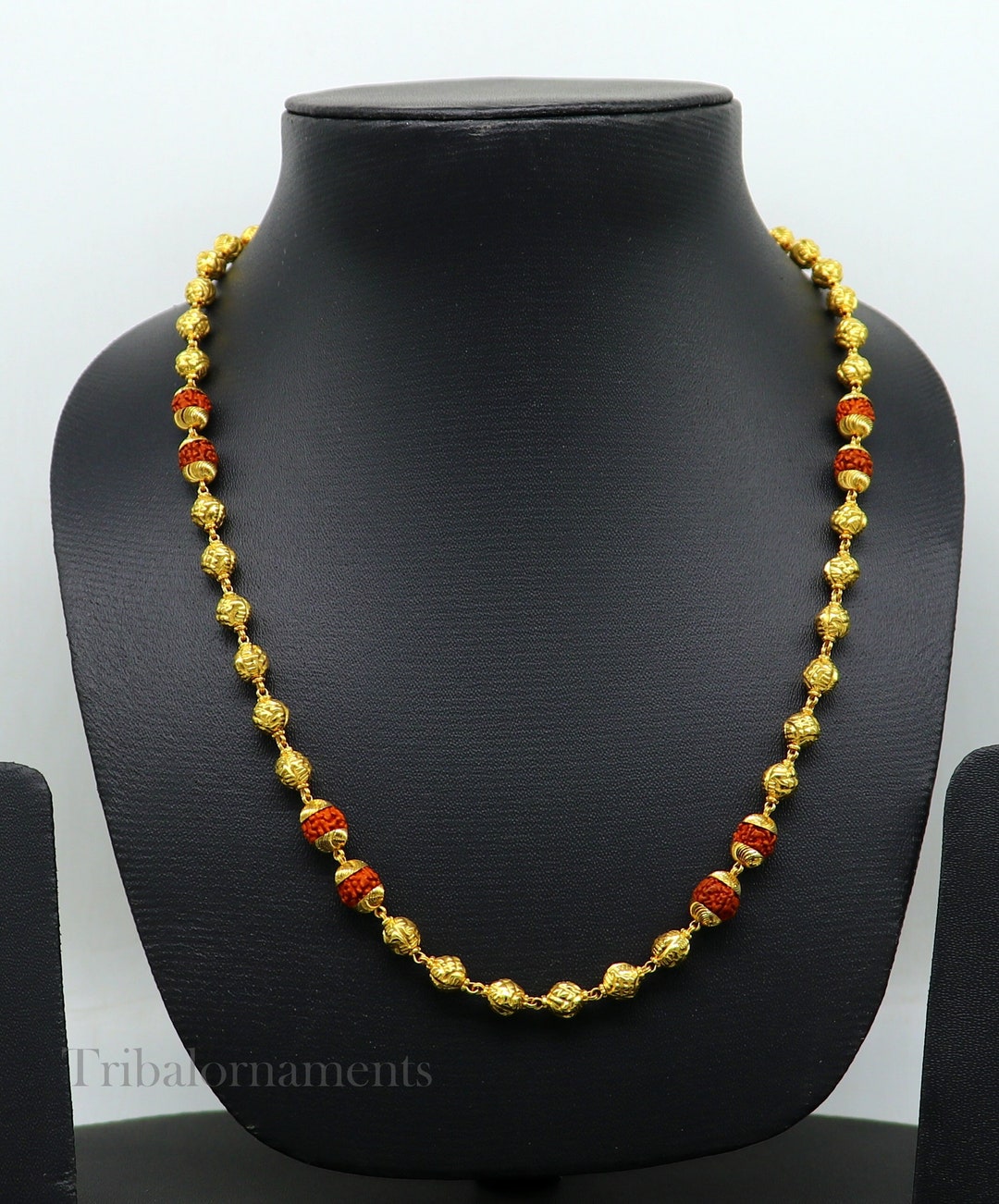 Tanishq store rudraksha chain