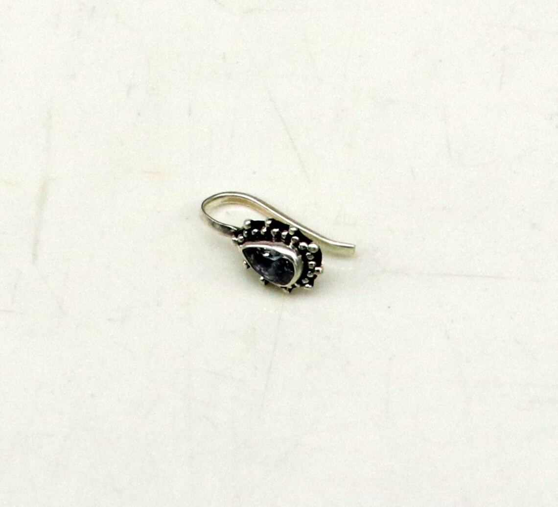 Single stone nose pin designs Clearance