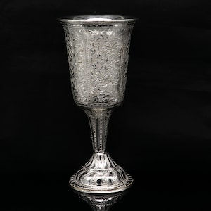 925 fine silver handmade vessel, water/milk wine Glass tumbler, silver flask, silver utensils or articles stay healthy from bacteria sv35