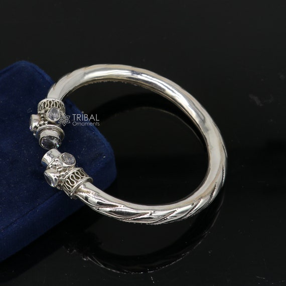 925 Sterling Silver Customized Flexible Bangle Bracelet