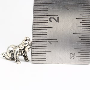 925 Solid silver handmade customized idol little krishna, Bal Gopal,crawling Krishna small statue sculpture home temple puja article art40