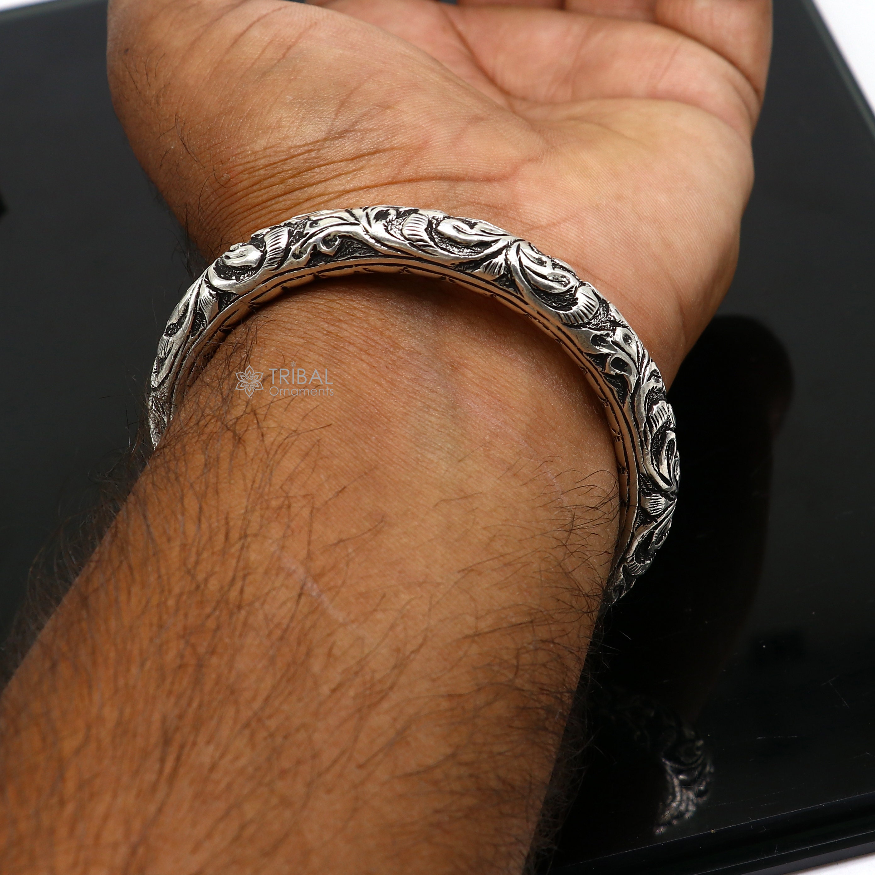 925 Sterling Silver Handmade Fabulous Chitai Work Customized 925 Sterling Silver Handmade Fabulous Chitai Work Customized