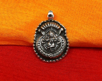 925 sterlingzilver Vintage design handgemaakte God Krishna hanger tribal buikdans tempelsieraden ssp589