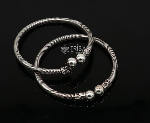 Fashion Beautiful 925 Silver Solid Bracelet For Women Men Chain