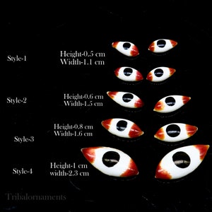 925 sterling silver handmade eyes for statues or sculpture, best eyes for idol statues, deities sculptures, temple articles su560