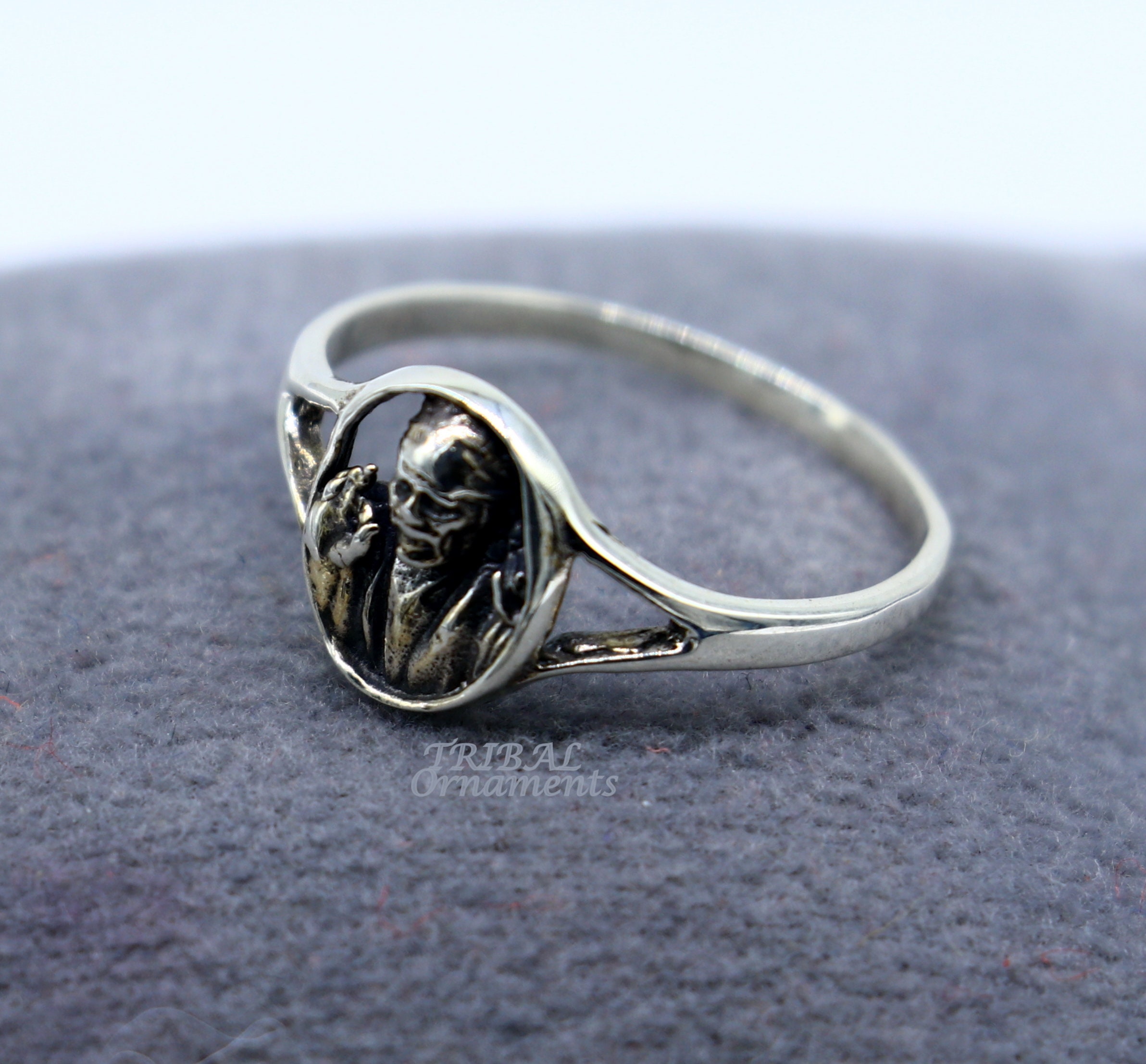 Silver ring deals sai baba