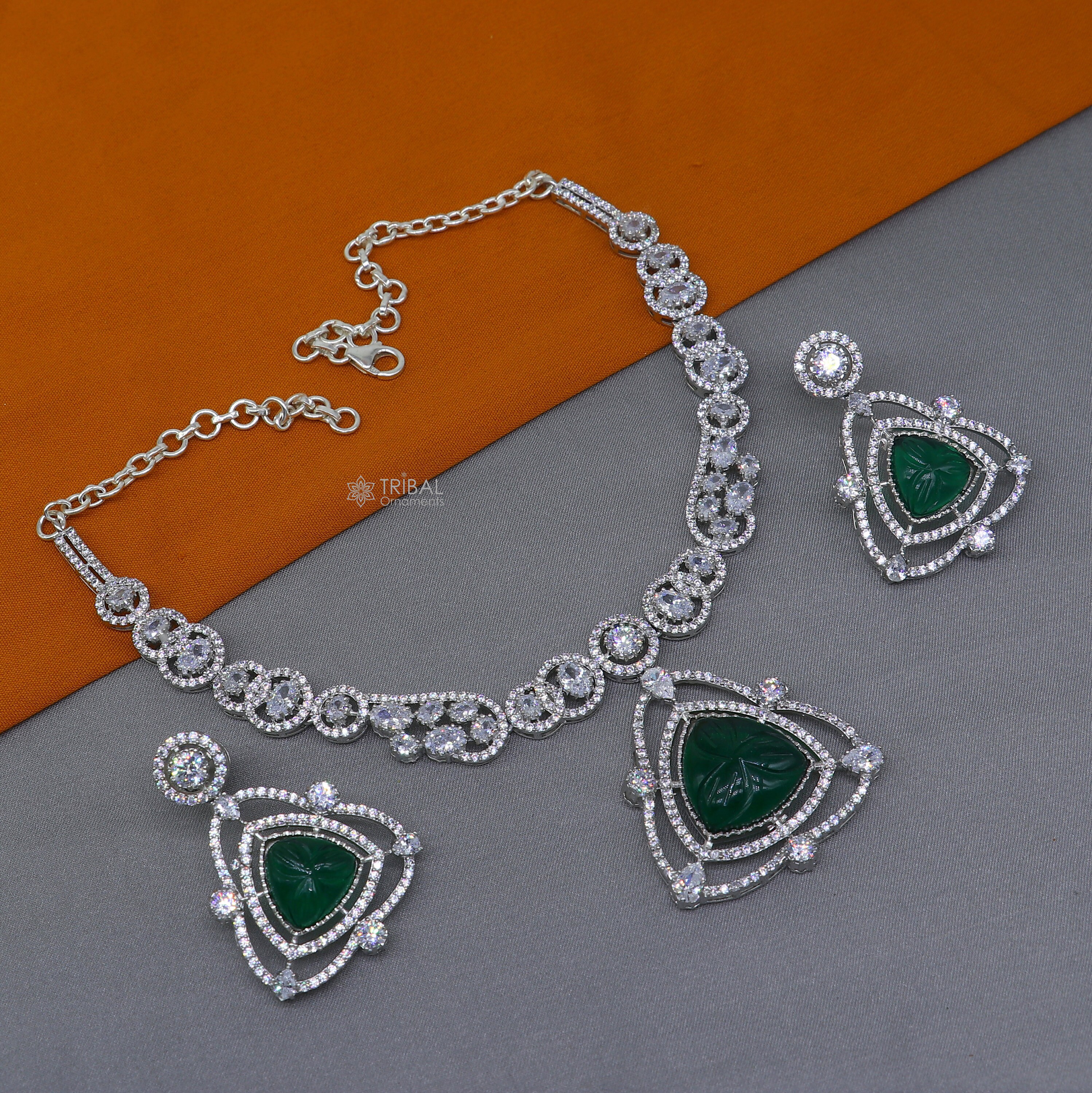 アクセサリー Vintage Silver Green Stone Necklace 925 Handmade Green Jade 925 Sterling Silver Pendant: Boho Gemstone - Etsy
