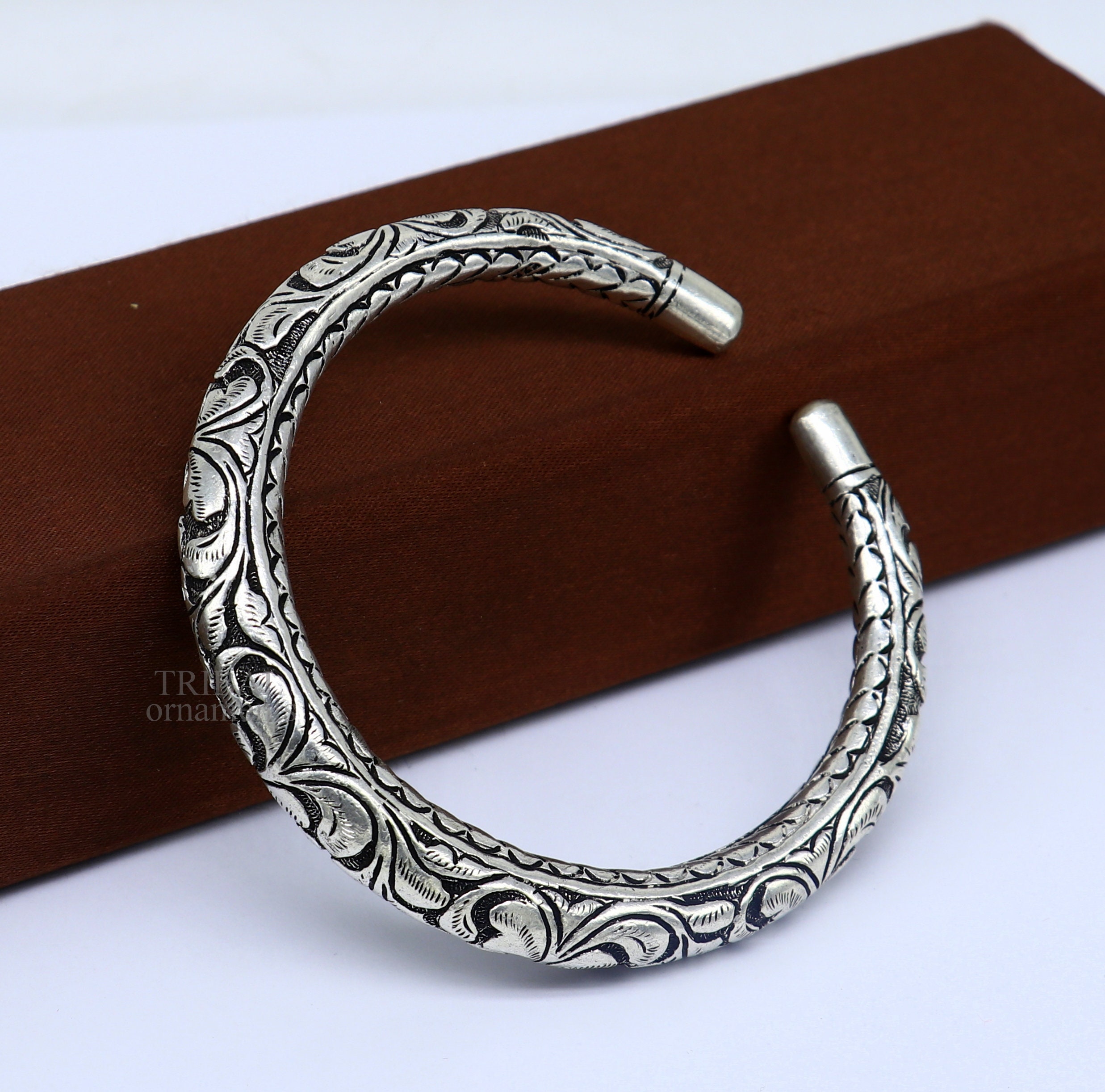 925 Sterling Silver Handmade Fabulous Chitai Work Customized