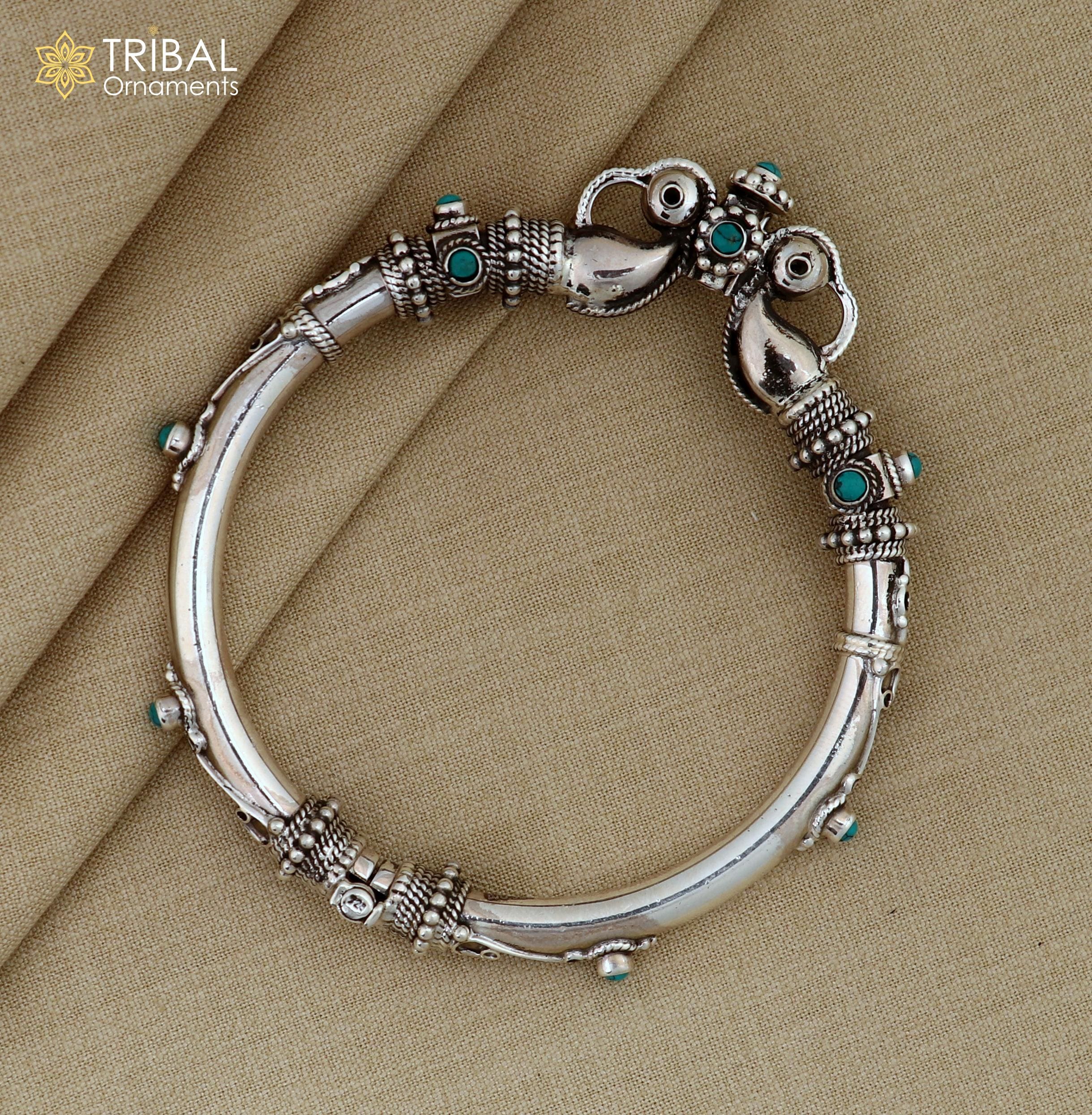 アクセサリー Indian Jewelry Stamp work Silver Bangle Oxidized Bangle, Indian Jewelry, Silver Bangles for Women