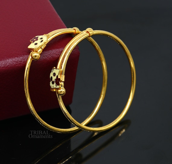 Buy Gold Bangles for Baby Girl And Boy with Price & Weight