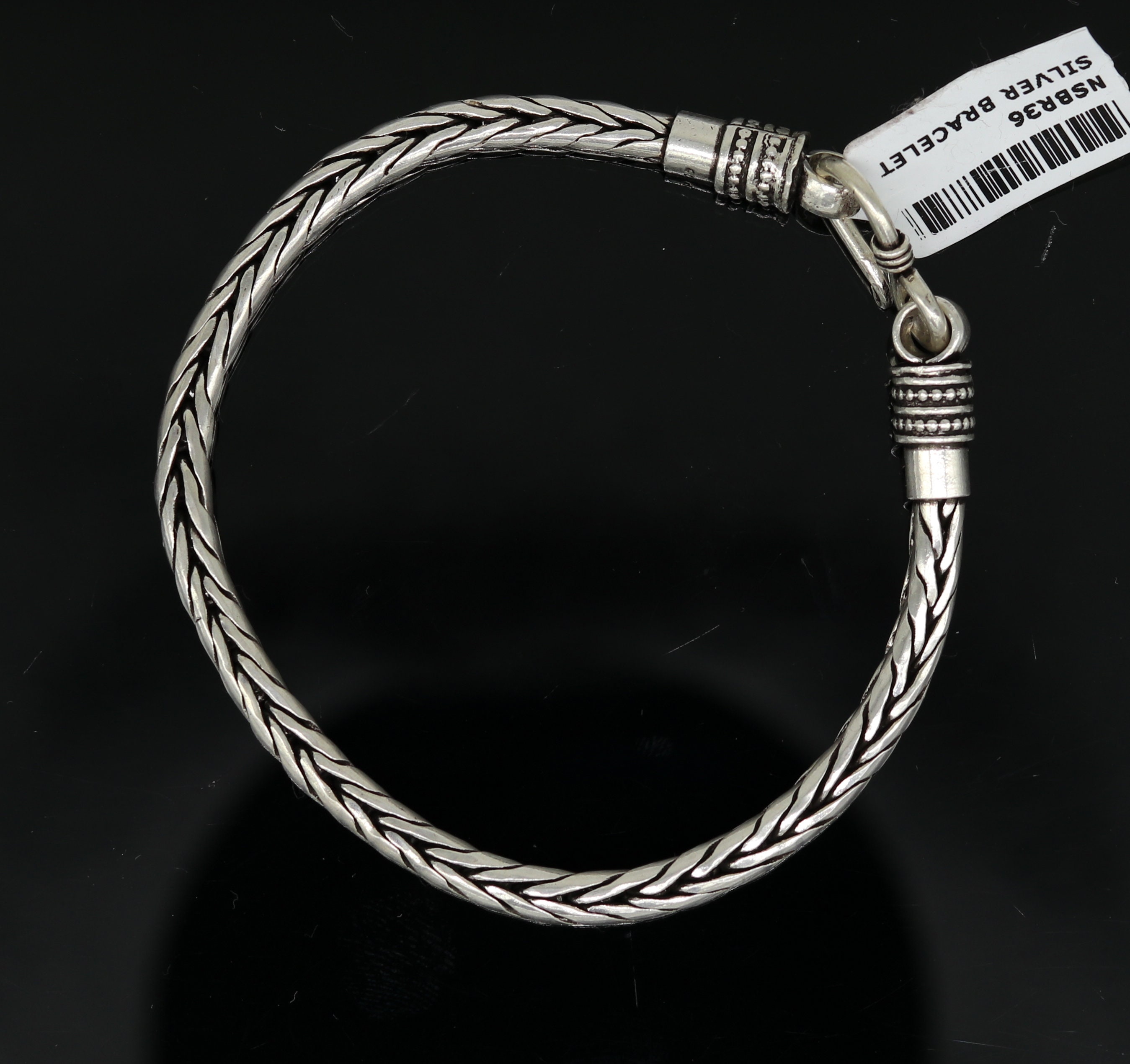 Sterling Silver .925 Link Id/identification Bracelet 8.5