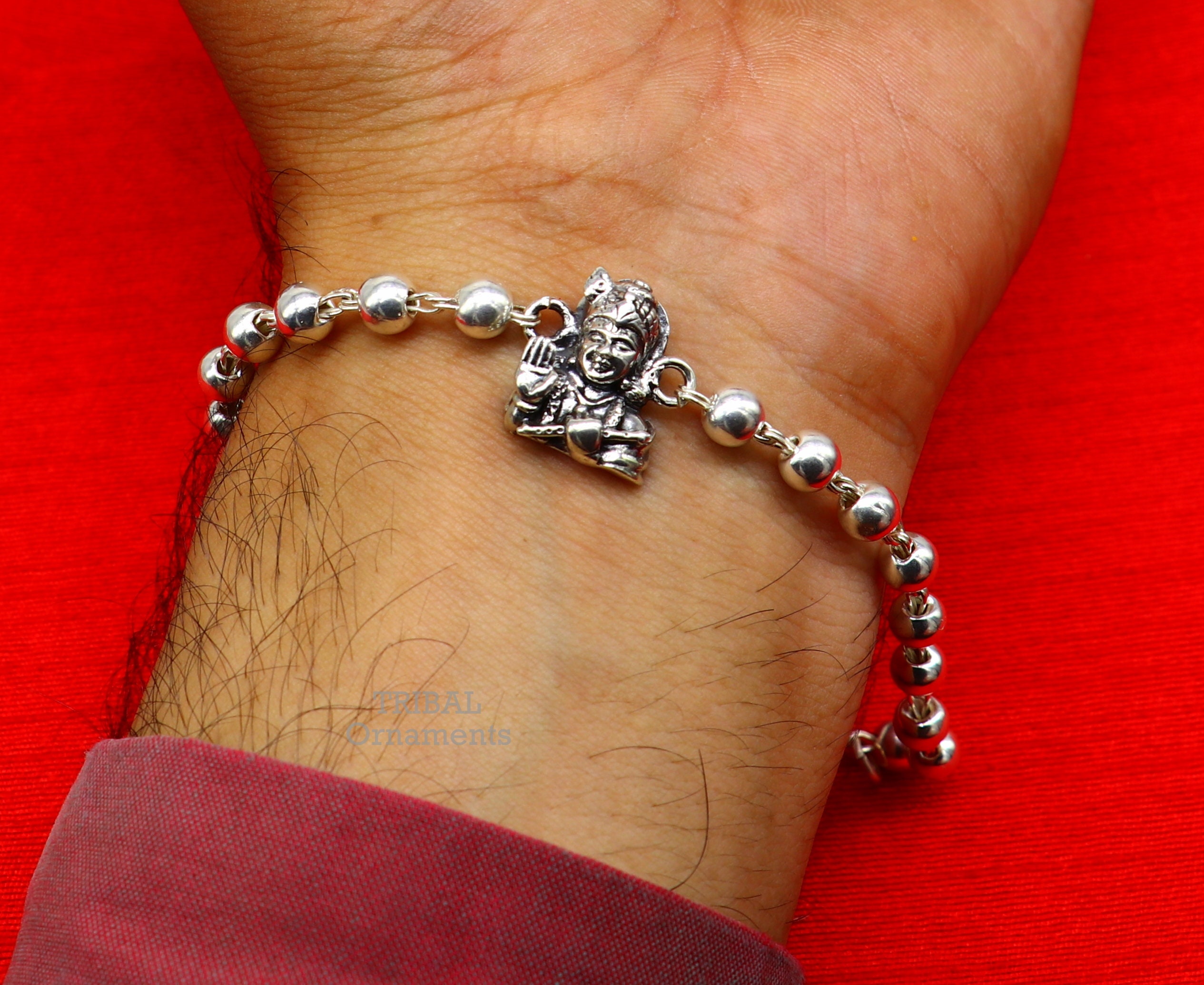 10 Mukhi Rudraksha Krishna Bracelet with Sandalwood For releasing fear and  worries - Engineered to Heal²