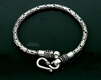 All Size 4MM Vintage Style Handmade Solid 925 Sterling