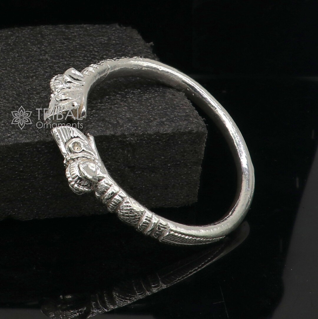 Solid 925 Silver Handcrafted Vintage Antique Style Gorgeous Cuff