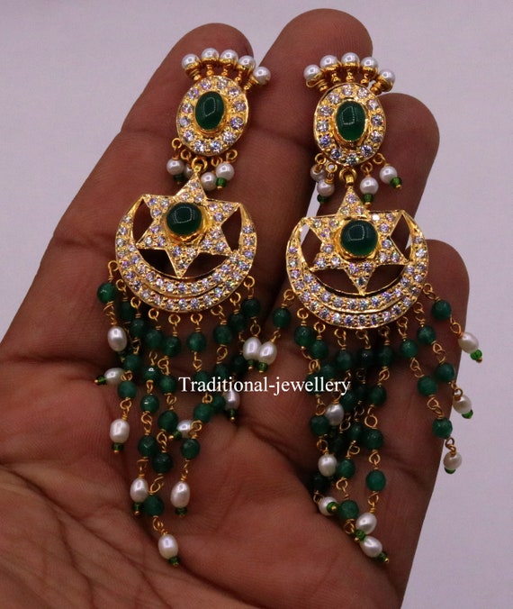 Long Designer Earrings – Forever Jewels India