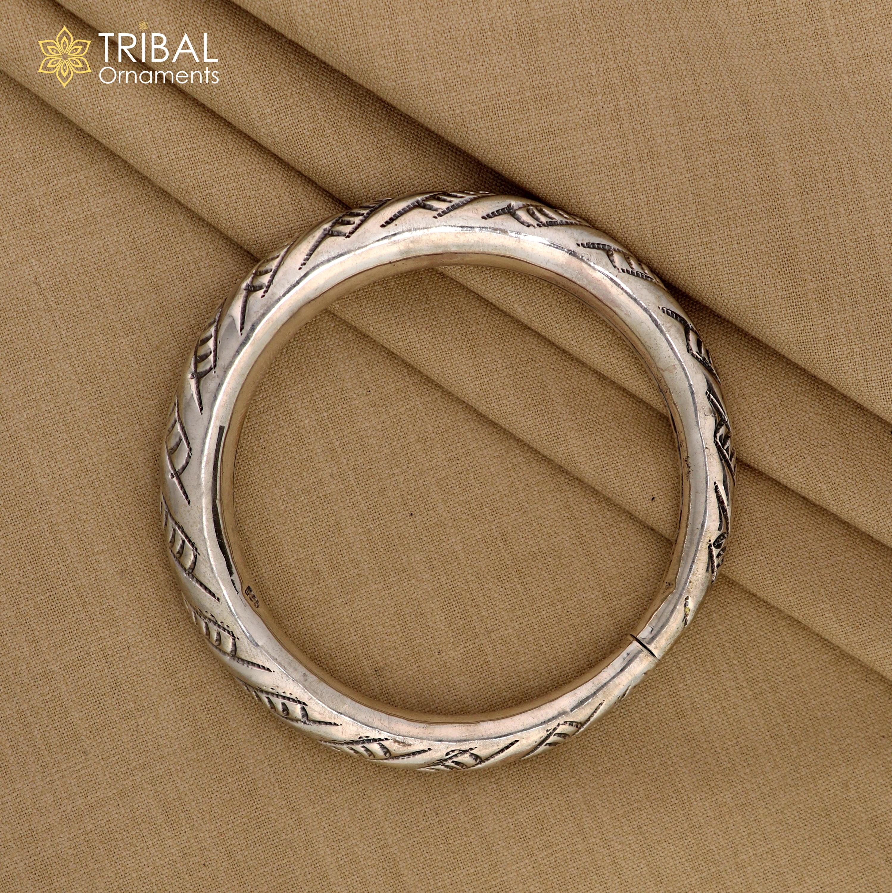 Amazon.com: Kim Carrey S925 Silver Bangle Bracelet for Women