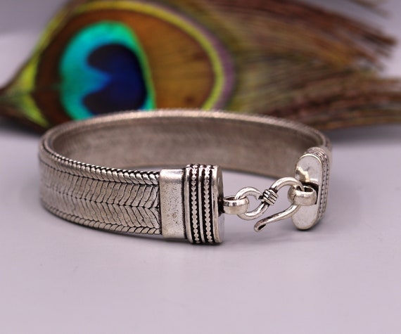 7.5 Inches Vintage Antique Design Handmade 925 Sterling
