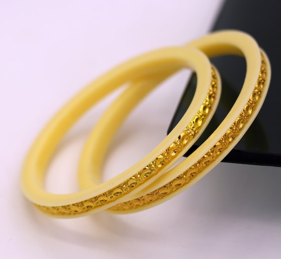 22karat Yellow Gold Handmade Vintage Antique Design Tussi