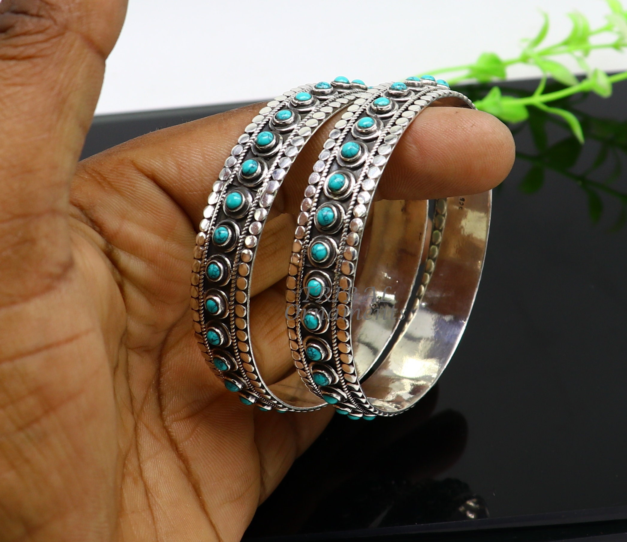 アクセサリー vintage turquoise silver925 bangle vintage turquoise silver925 bangle