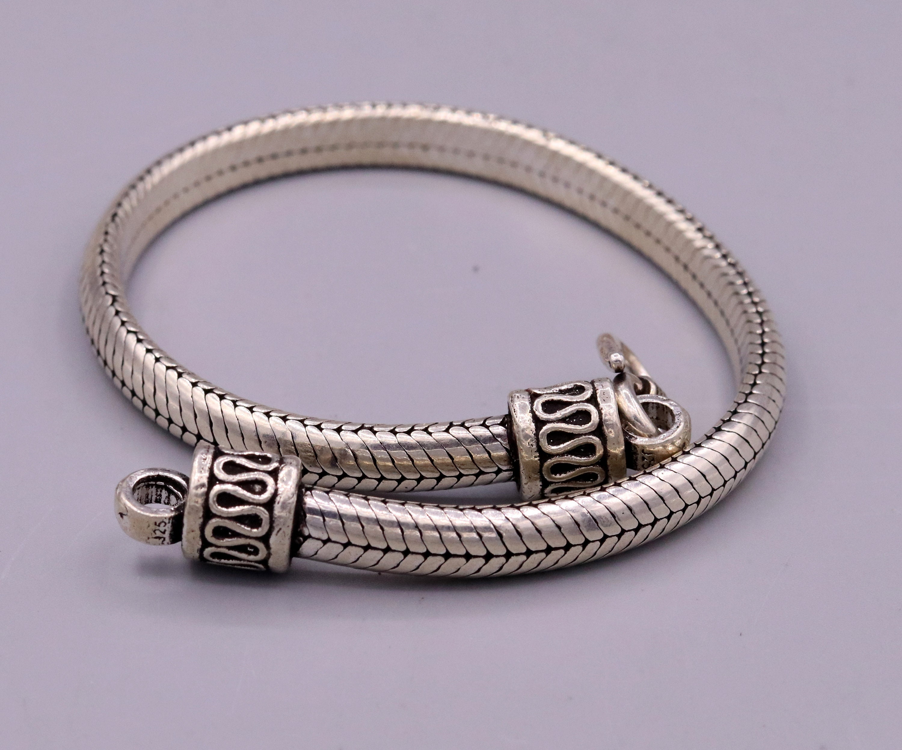 Silver snake bracelet  India  second half of 20th century  Catawiki