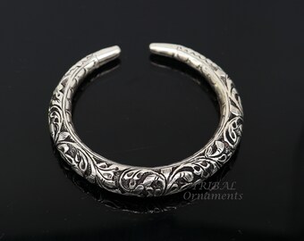 アクセサリー cantate Silver bangle 925 Sterling Silver Handmade Fabulous Chitai Work Customized
