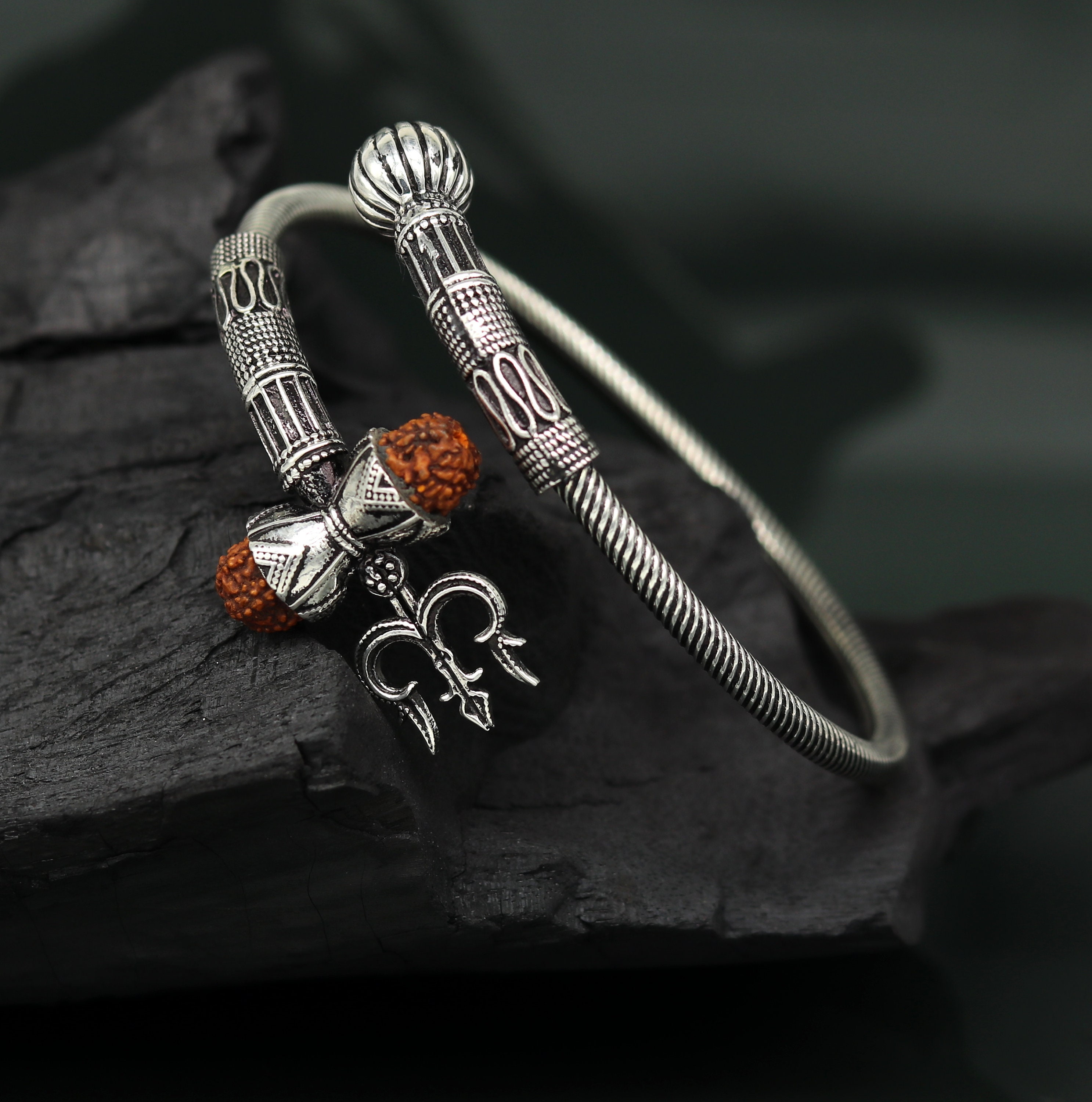 Shiva on sale bracelet silver