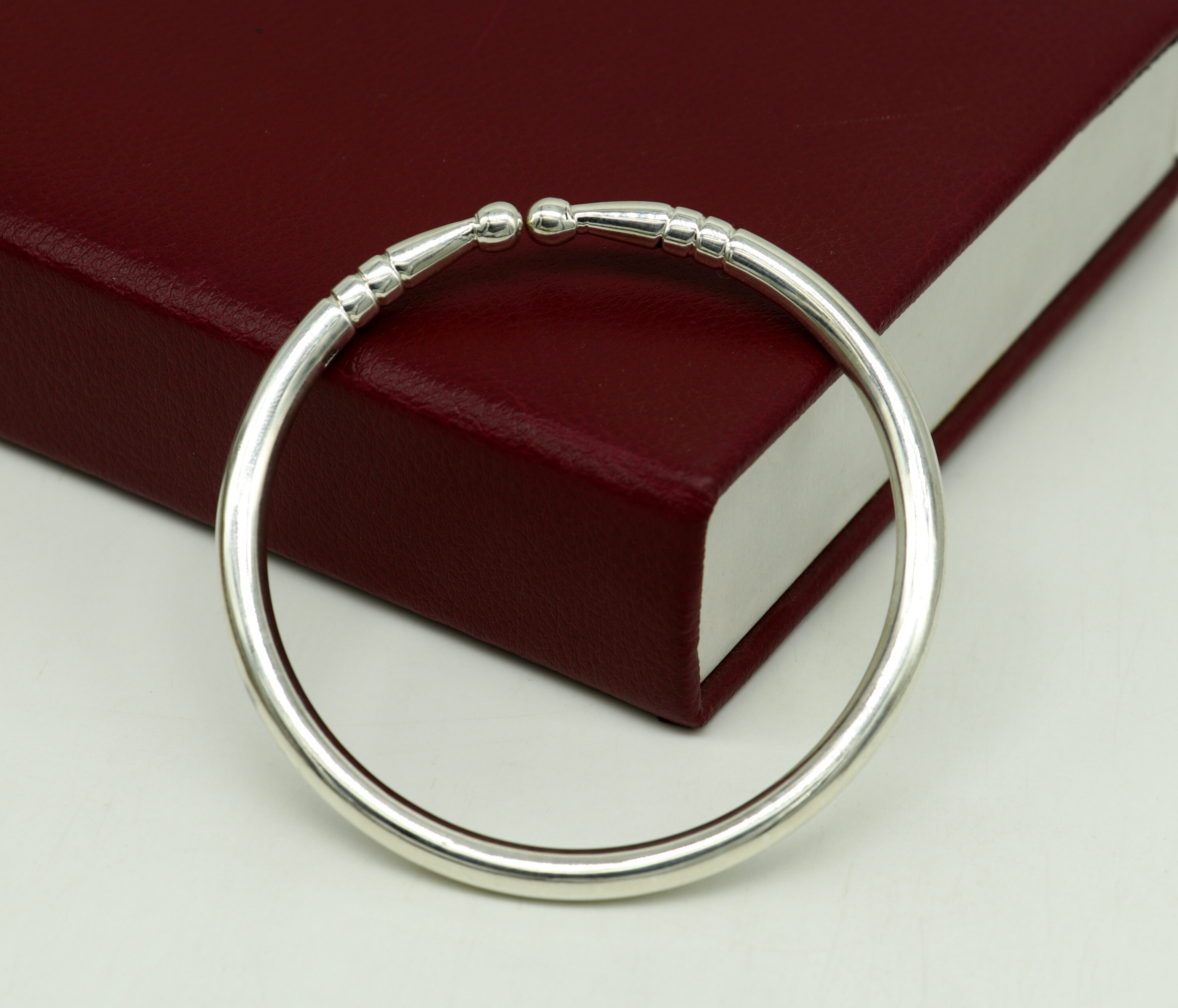 925 Solid Sterling Silver Handmade Customized Design Plain