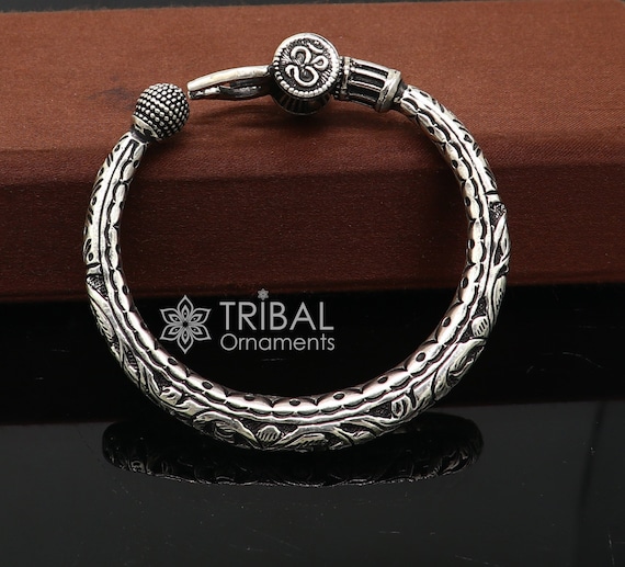 925 Sterling Silver Handmade Chitai Work Lord Shiva Trident 