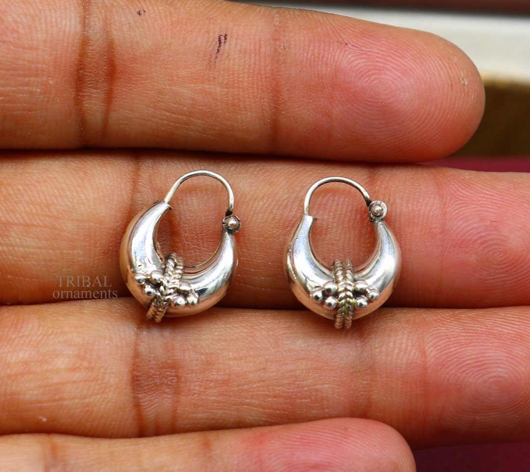 Sterling silver tribal best sale earrings