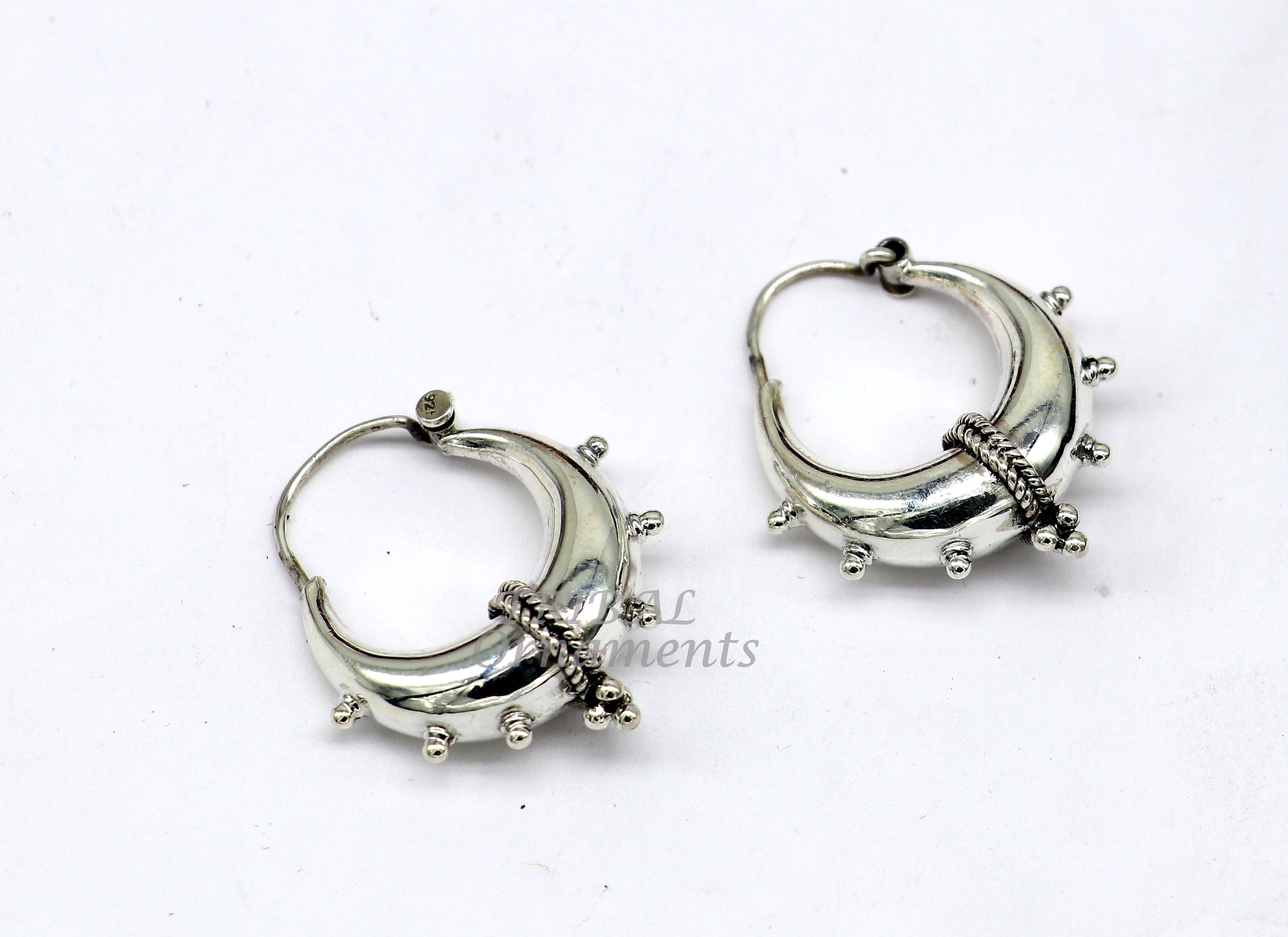 Vintage Style 925 Sterling Silver Handmade Unique Traditional