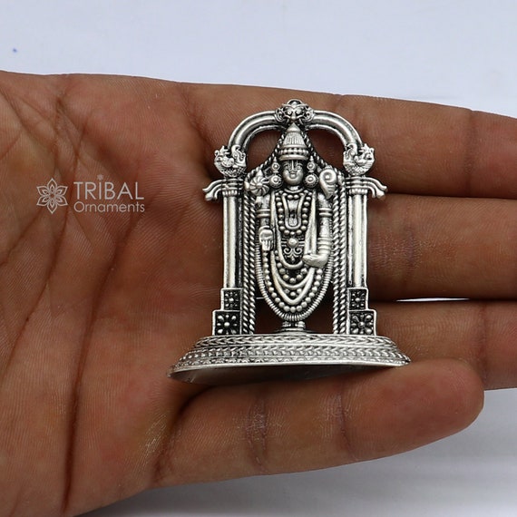 Shri Venkata Ramana Govinda Silver Idol - Mata Payals Exclusive Silver  Jewellery