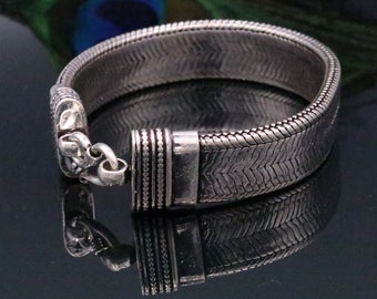 vintage silver 925 bracelet 喜平ブレスレット Vintage Silver Chain Bracelet 喜平 シルバー チェーン フック