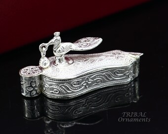 925スターリングシルバーハンドメイドの素晴らしいシンドゥルダニ