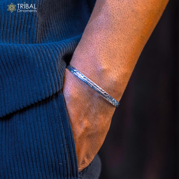 アクセサリー vintage silver925 bracelet Vintage Bracelet in 925 Silver / President Band in 925
