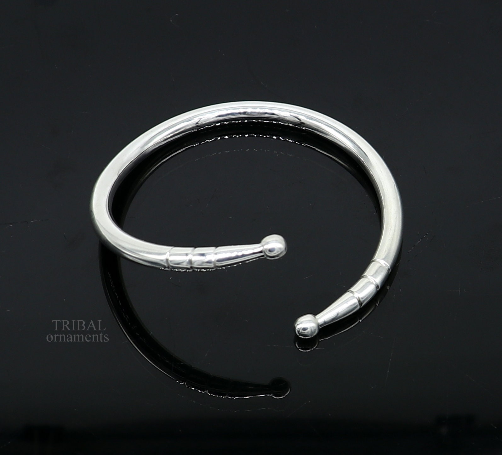 5mm 925 Solid Sterling Silver Handmade Design Plain Shiny 5mm 925 Solid Sterling Silver Handmade Design Plain Shiny