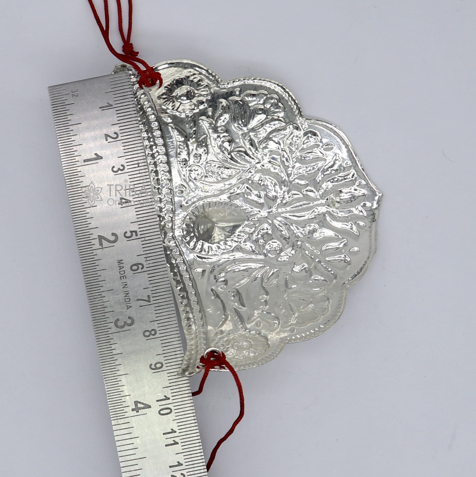 925 Sterling Silver Vintage Antique Design Mukut (crown 925 Sterling Silver Vintage Antique Design Mukut (crown